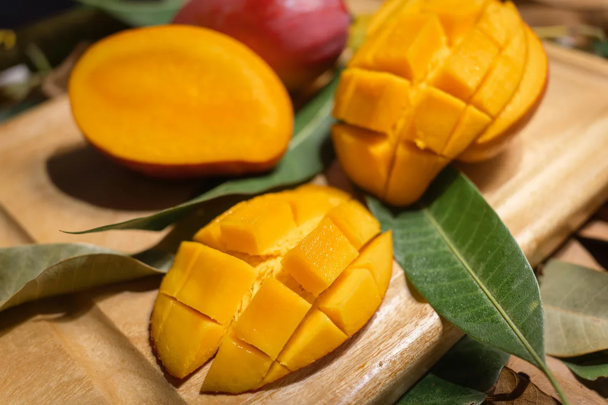Delicious ripe Indian mangoes