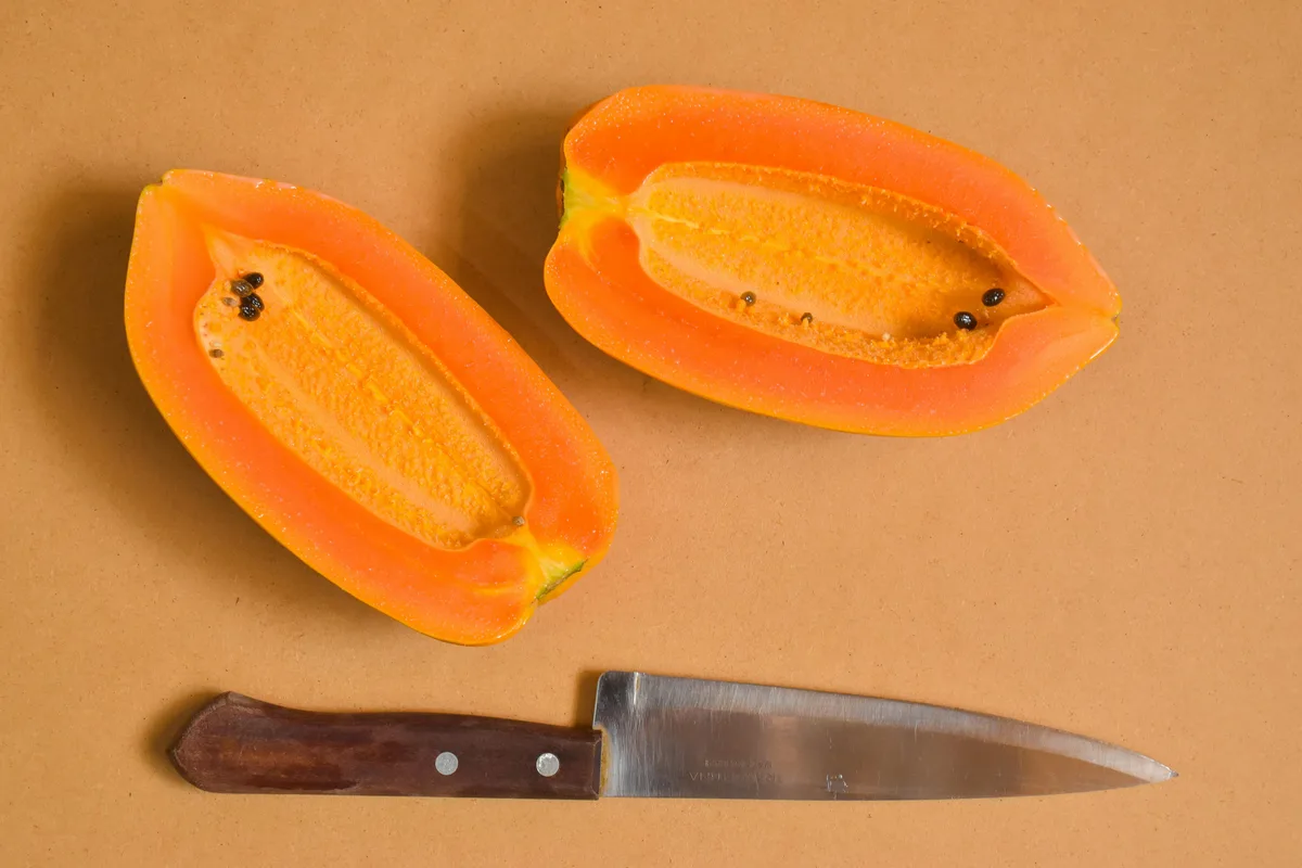 Fresh ripe papaya