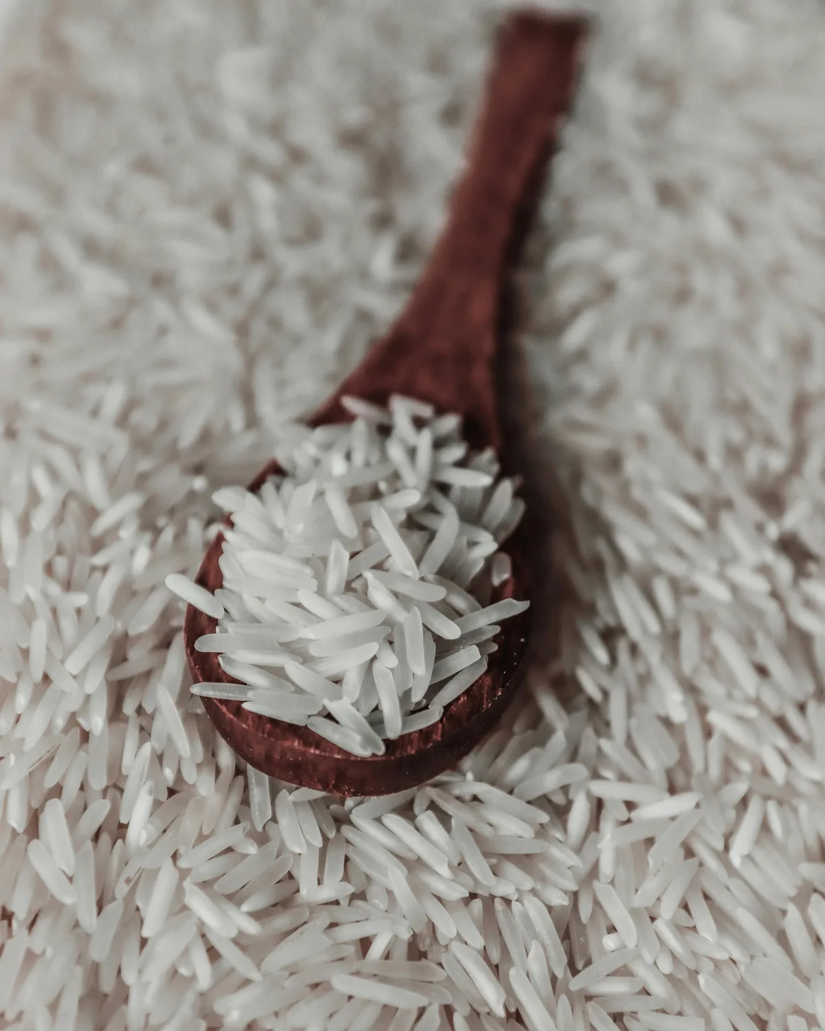 Long-grain basmati rice
