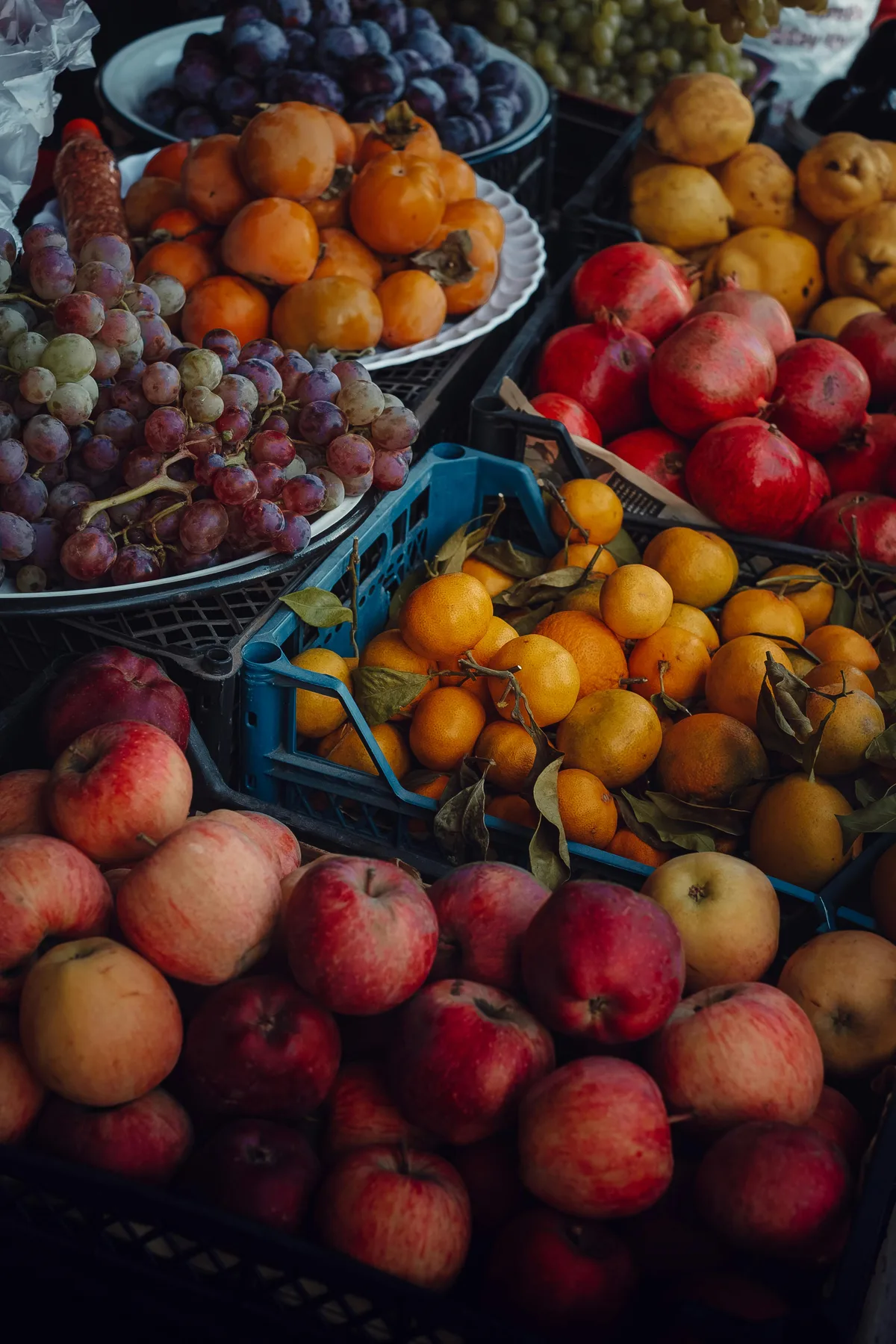 Assorted seasonal fresh fruits